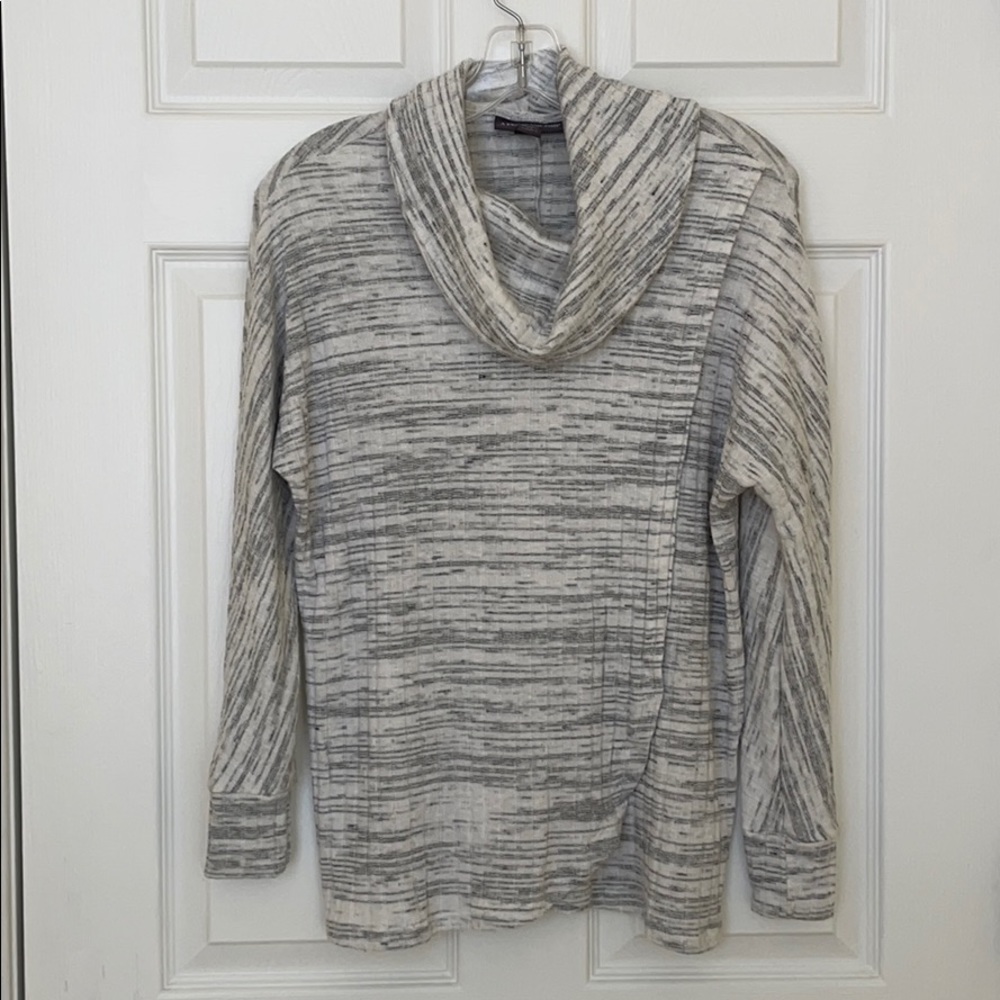 A pea in the pod turtleneck nursing sweater.
